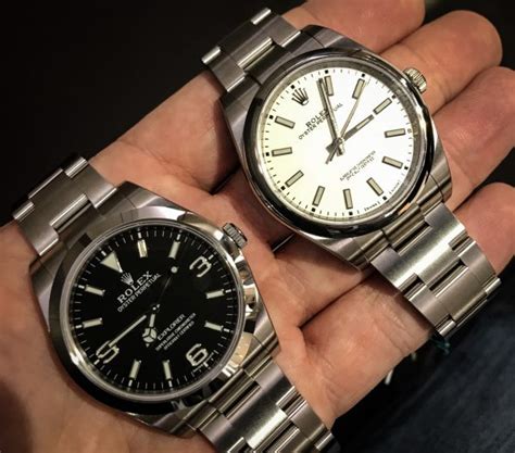 rolex oyster perpetual mercedes hands|Oyster Perpetual vs Rolex explorer.